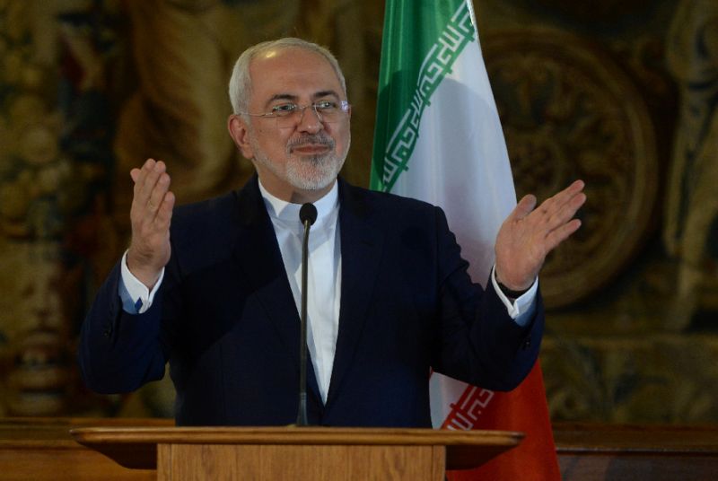 iranian foreign minister mohammad javad zarif photo afp