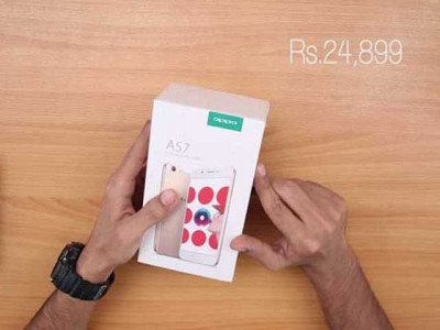 unboxing the new oppo a57