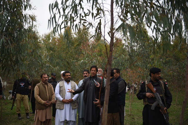 imran khan s tree planting effort is expected to hit its billion tree goal by the end of 2017 photo twitter via imrankhanpti