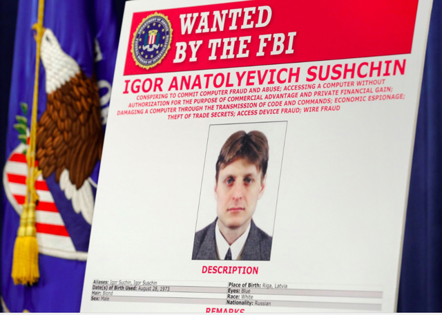 igor sushchin one of the russian intelligence agents accused of helping with the yahoo hacks photo reuters