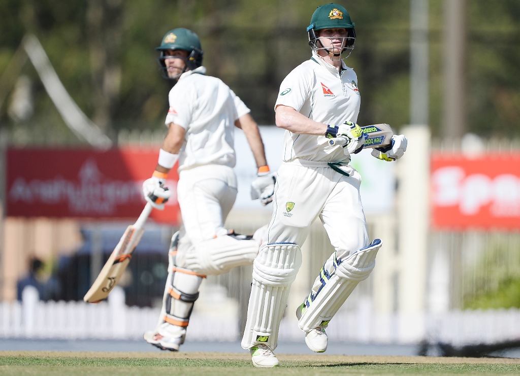 smith and maxwell partnered up for a 159 run stand photo afp
