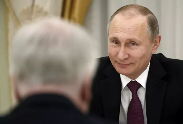 russian president vladimir putin attends a meeting at the kremlin in moscow on march 16 photo afp russian president vladimir putin attends a meeting at the kremlin in moscow on march 16 photo afp