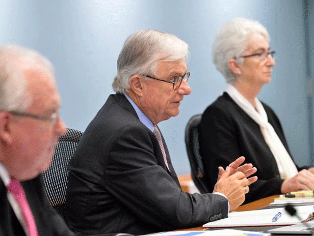officials from the royal commission into institutional responses to child sexual abuse l r commissioner andrew murray justice peter mcclellan and justice jennifer coate participate on the opening day of their public hearing into the anglican church of australia in sydney australia march 17 2017 photo reuters officials from the royal commission into institutional responses to child sexual abuse l r commissioner andrew murray justice peter mcclellan and justice jennifer coate participate on the opening day of their public hearing into the anglican church of australia in sydney australia march 17 2017 photo reuters