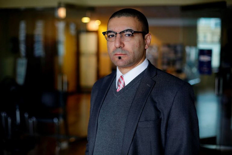 ahmed rehab executive director of the chicago office of the council on american islamic relations poses for a portrait at his office march 18 2017 in chicago illinois photo afp