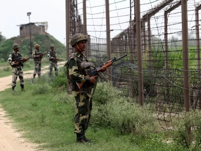 a file photo shows indian border security force in jammu photo afp a file photo shows indian border security force in jammu photo afp