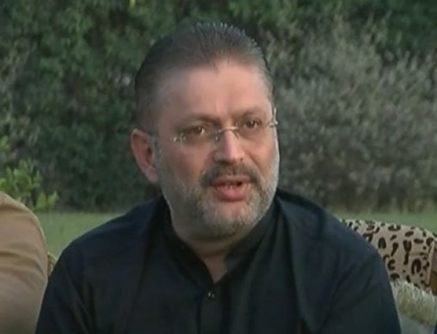 ppp leader sharjeel memon addressing a press conference on march 19 2017 express news screen grab