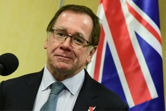 new zealand foreign minister murray mccully asks for the withdrawal of a diplomat after the us refuses to waive diplomatic immunity photo afp new zealand foreign minister murray mccully asks for the withdrawal of a diplomat after the us refuses to waive diplomatic immunity photo afp