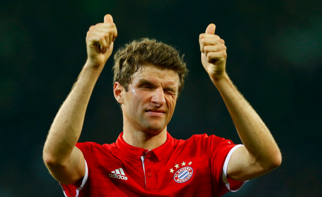 bayern munich 039 s thomas mueller reacts after the match against borussia moenchengladbach on march 19 2017 photo reuters bayern munich 039 s thomas mueller reacts after the match against borussia moenchengladbach on march 19 2017 photo reuters