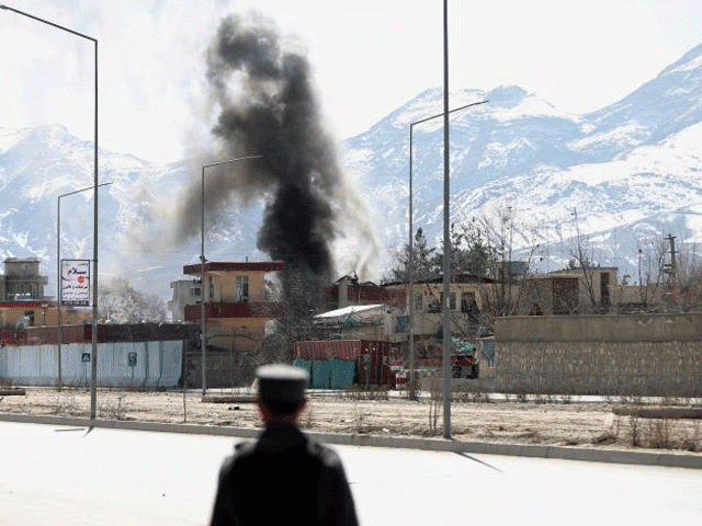 smoke rises from the site of a blast and gunfire between taliban and afghan forces in pd 6 in kabul afghanistan march 1 2017 photo reuters smoke rises from the site of a blast and gunfire between taliban and afghan forces in pd 6 in kabul afghanistan march 1 2017 photo reuters