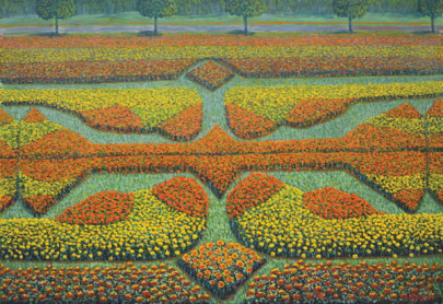 shahid jalal paints the flowerscapes of lahore shahid jalal paints the flowerscapes of lahore