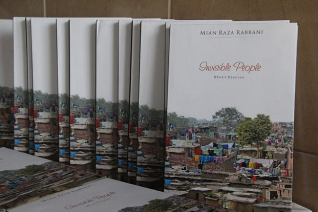 senator rabbani 039 s book is about the lives of common people photo ayesha mir express senator rabbani 039 s book is about the lives of common people photo ayesha mir express