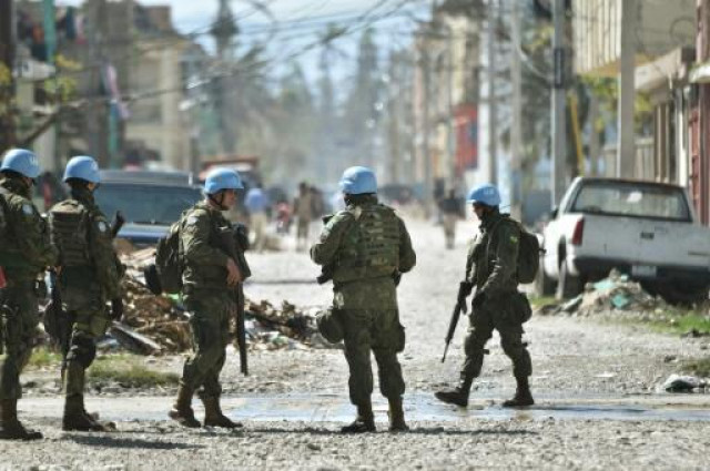 un chief proposes shutting down haiti peacekeeping mission photo afp un chief proposes shutting down haiti peacekeeping mission photo afp