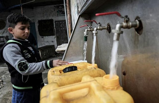 drinking water in gaza is causing a rising number of its residents to fall ill and the un says scarcity and pollution of water resources are at the forefront of the territory 039 s scourges photo afp drinking water in gaza is causing a rising number of its residents to fall ill and the un says scarcity and pollution of water resources are at the forefront of the territory 039 s scourges photo afp