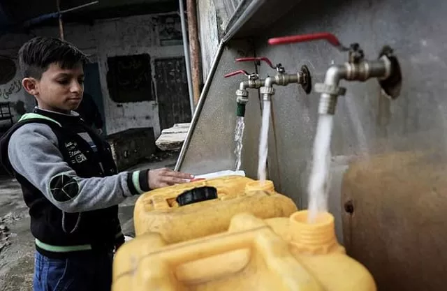 drinking water in gaza is causing a rising number of its residents to fall ill and the un says scarcity and pollution of water resources are at the forefront of the territory 039 s scourges photo afp