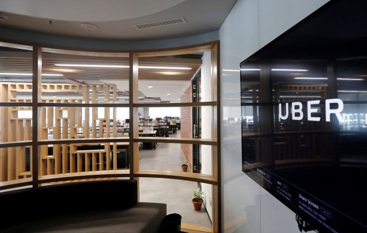 the interior of the office of ride hailing service uber is seen in this picture in gurugram previously known as gurgaon on the outskirts of new delhi india april 19 2016 photo reuters