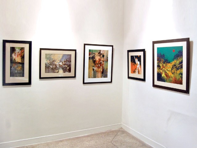 the paintings have allegedly been handed over to influential people fia begins inquiry photo the express tribune