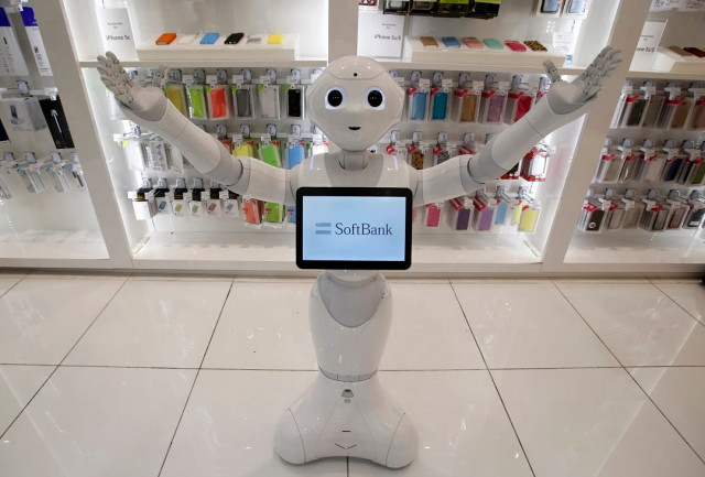 softbank corp 039 s human like robot named 039 pepper 039 is displayed at its branch in tokyo photo reuters softbank corp 039 s human like robot named 039 pepper 039 is displayed at its branch in tokyo photo reuters