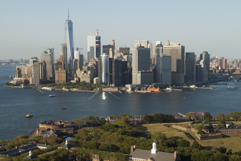 new york city skyline photo afp