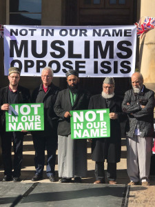 muslim leaders lead peace rally in birmingham following westminster attack