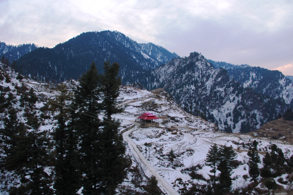 a view of malam jabba from a hilltop photo fazal khaliq