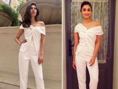 mahira khan alia bhatt wore the exact same outfit but who wore it first