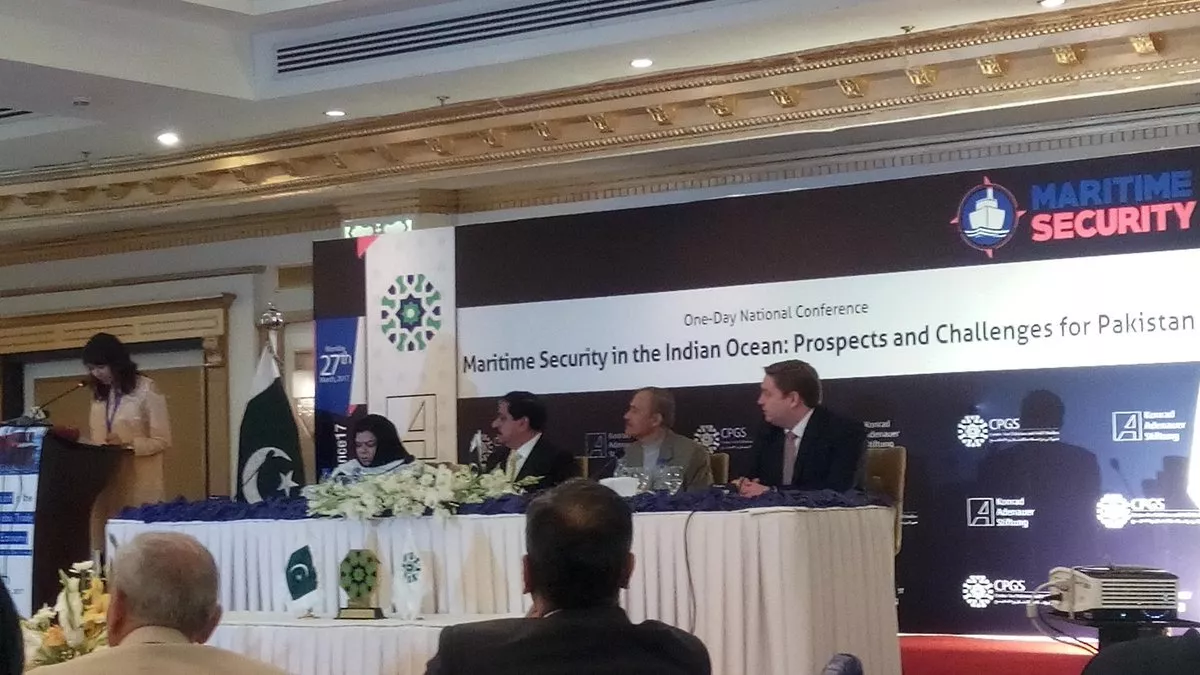 the maritime security conference was held in islamabad on monday photo courtesy twitter rajaasadazad the maritime security conference was held in islamabad on monday photo courtesy twitter rajaasadazad