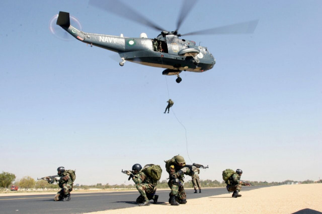 ssg naval commandos during an exercise on wednesday photo pakistan navy ssg naval commandos during an exercise on wednesday photo pakistan navy