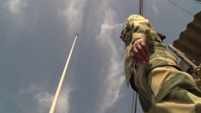 how india s tallest flag at pakistan border keeps letting it down