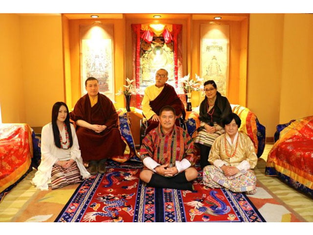 left to right rinchen yangzo thaye dorje photo karmapa org