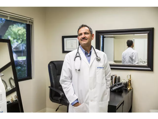 dr asif mahmood a doctor of pulmonary medicine who is running for lieutenant governor of california in 2018 at his office in san marino on tuesday photo courtesy the new york times dr asif mahmood a doctor of pulmonary medicine who is running for lieutenant governor of california in 2018 at his office in san marino on tuesday photo courtesy the new york times