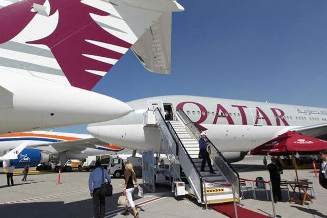 similar laptop proposal is being considered by fellow gulf carrier emirates photo afp similar laptop proposal is being considered by fellow gulf carrier emirates photo afp