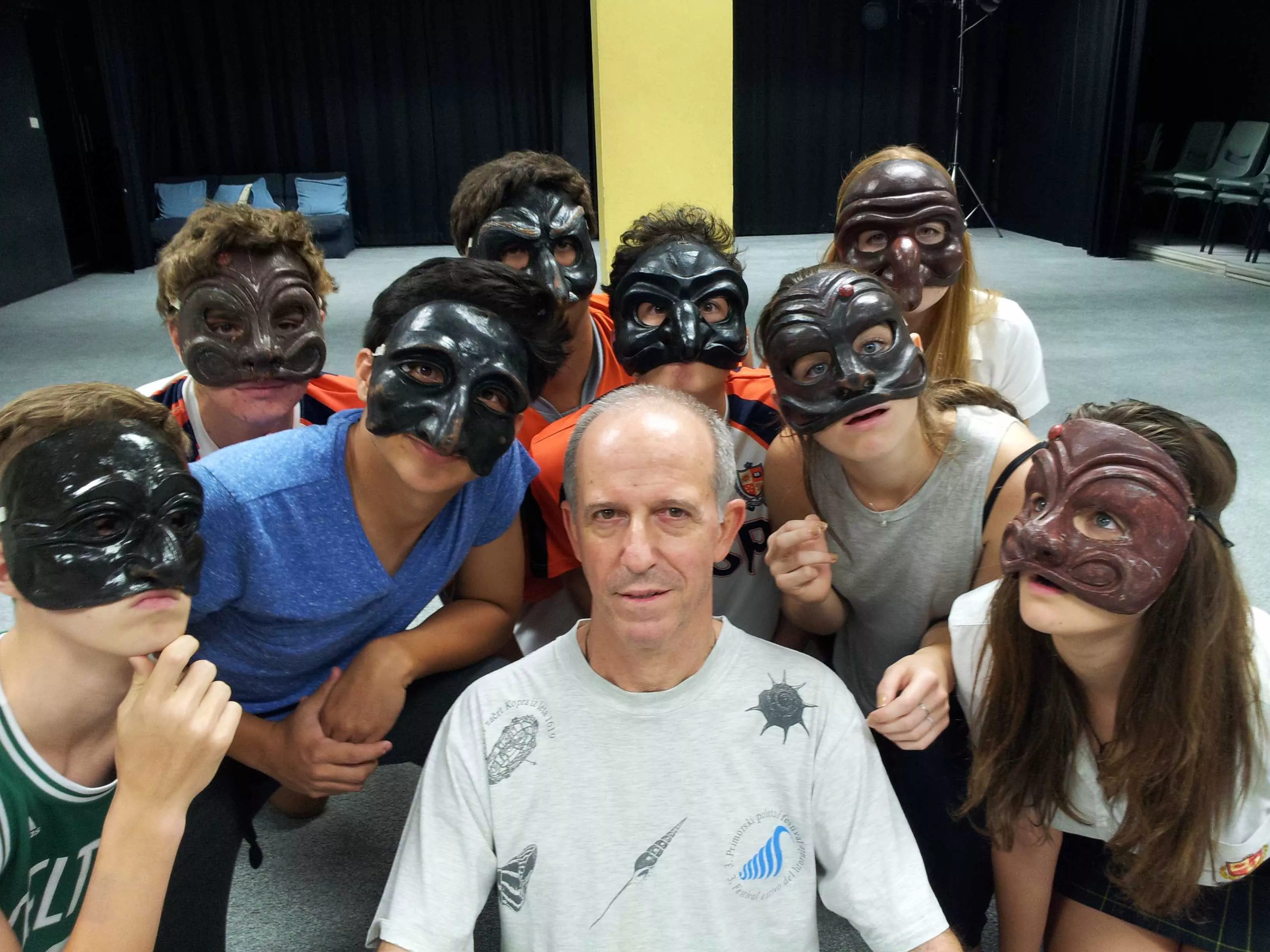 italian actor and director marco luly centre is training the napa students in the art of italian theatre photo courtesy british international school phuket italian actor and director marco luly centre is training the napa students in the art of italian theatre photo courtesy british international school phuket