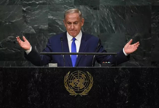 israeli prime minister benjamin netanyahu addresses the un general assembly on september 22 2016 photo afp israeli prime minister benjamin netanyahu addresses the un general assembly on september 22 2016 photo afp