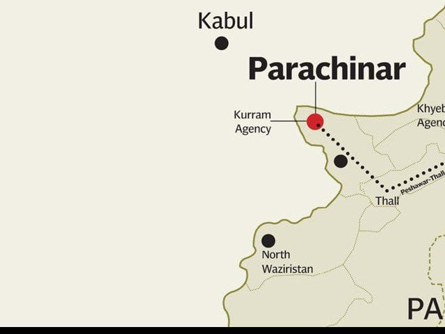 tribal people gathered in parachinar on thursday to condemn the incident photo express file