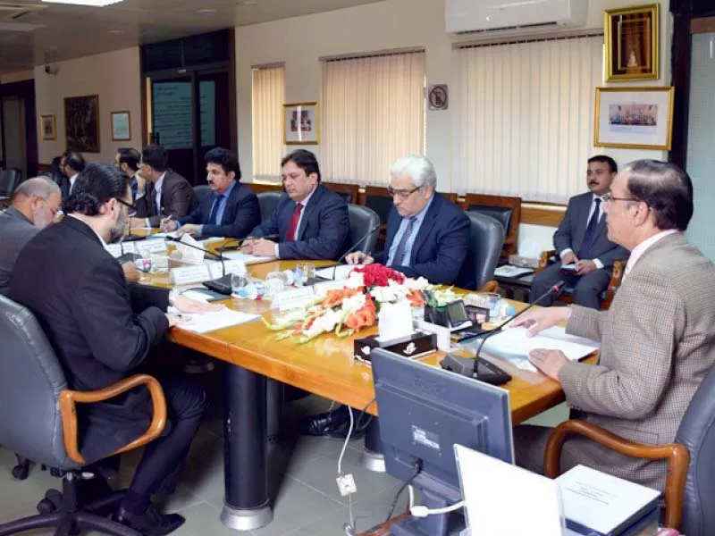 nab chairman chairing a meeting of all wings of the bureau at nab headquarters photo express nab chairman chairing a meeting of all wings of the bureau at nab headquarters photo express