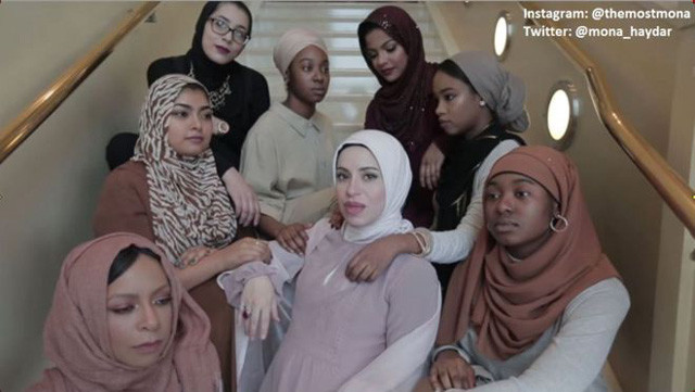 hayder raps about wearing the hijab islamophobic comments and women all over the world photo youtube screengrab hayder raps about wearing the hijab islamophobic comments and women all over the world photo youtube screengrab