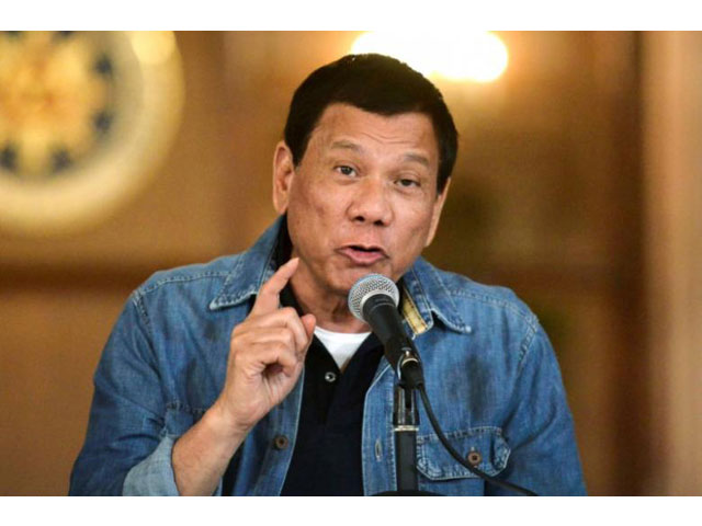 philippine president rodrigo duterte announces the disbandment of police operations against illegal drugs at the malacanang palace in manila philippines early january 30 2017 photo reuters