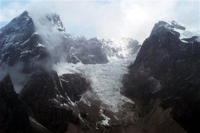 the snow covers the mountain peaks of the himalayas photo reuters
