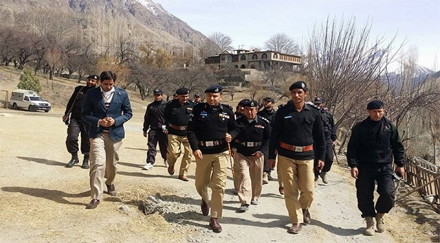 first batch of trainees consists of 33 recruits photo source gilgit baltistan police department