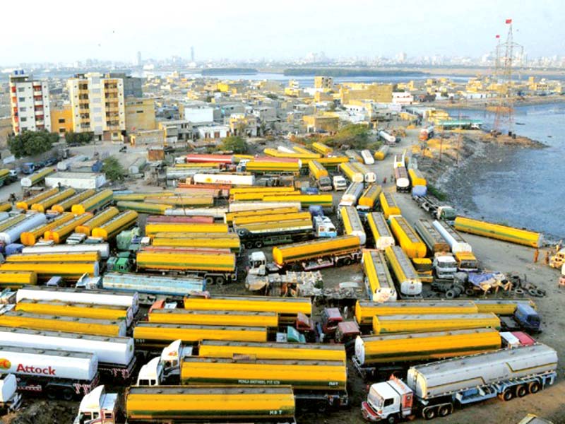 they oil tanker operators restored supplies to petrol filling stations in karachi after the sindh government invited them for talks which would be held on tuesday april 4 photo file