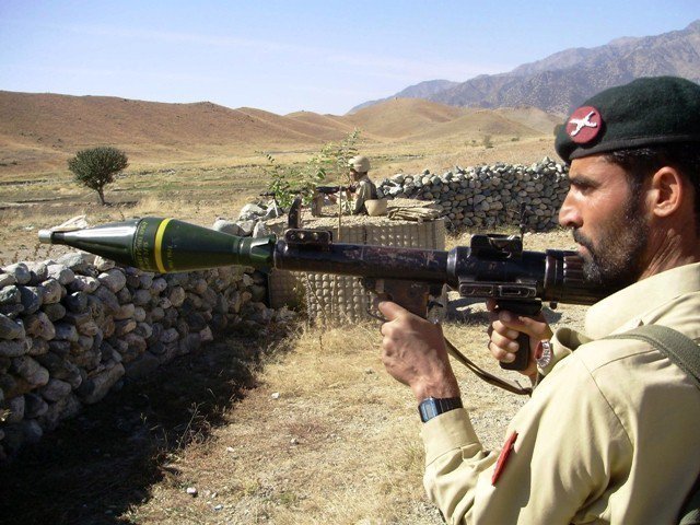 four missiles fired from afghan border into kurram agency
