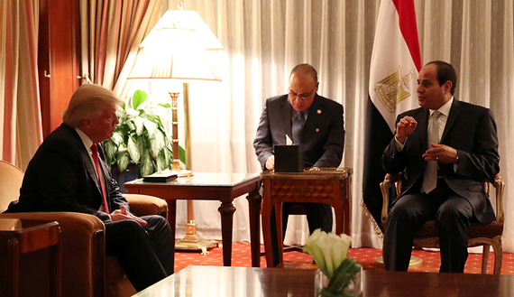 republican presidential nominee donald trump holds a bilateral meeting with egyptian president abdel fattah el sisi in manhattan new york photo reuters