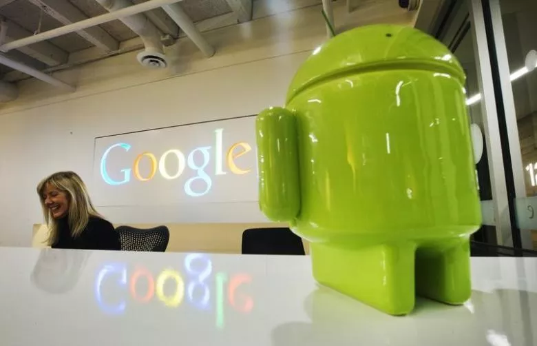 a google android figurine sits on the welcome desk as employee tracy mcneilly smiles at the new google office in toronto november 13 2012 photo reuters a google android figurine sits on the welcome desk as employee tracy mcneilly smiles at the new google office in toronto november 13 2012 photo reuters