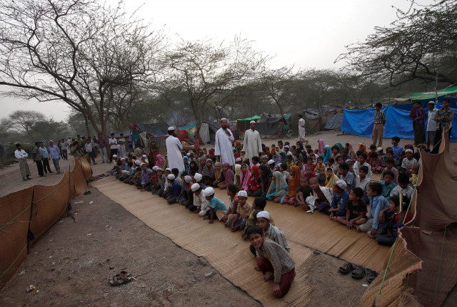 a rohingya muslim camp in indian occupied kashmir photo reuters a rohingya muslim camp in indian occupied kashmir photo reuters