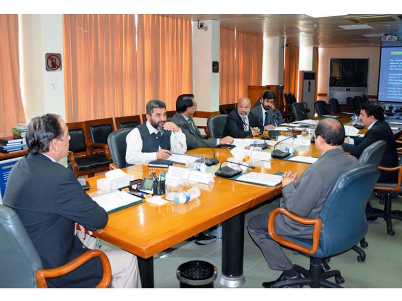 nab chairman qamar zaman chaudhry chairs a meeting of the bureau photo online