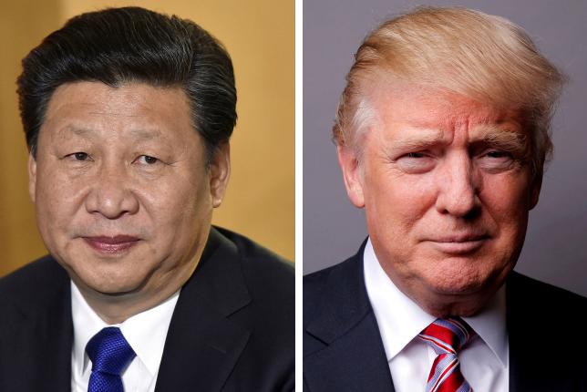 chinese president xi jinping and u s president donald trump reuters file photos