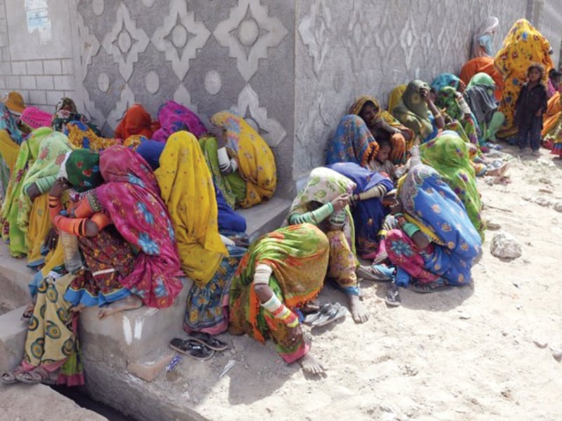 chief minister qaim ali shah directed that 2 000 date packets be distributed among the pregnant and lactating women of tharparkar within three days photo file