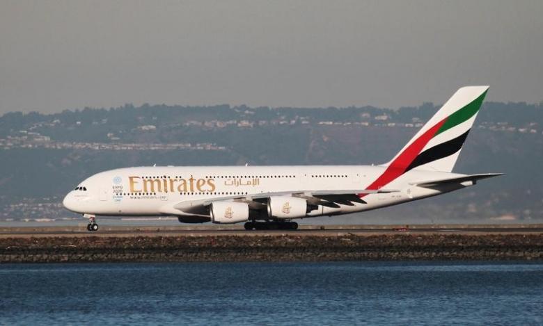 an emirates airbus a380 800 takes off from san francisco international airport san francisco california photo reuters