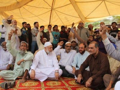 ji to stage fresh sit ins against k electric from april 11 across karachi ji to stage fresh sit ins against k electric from april 11 across karachi