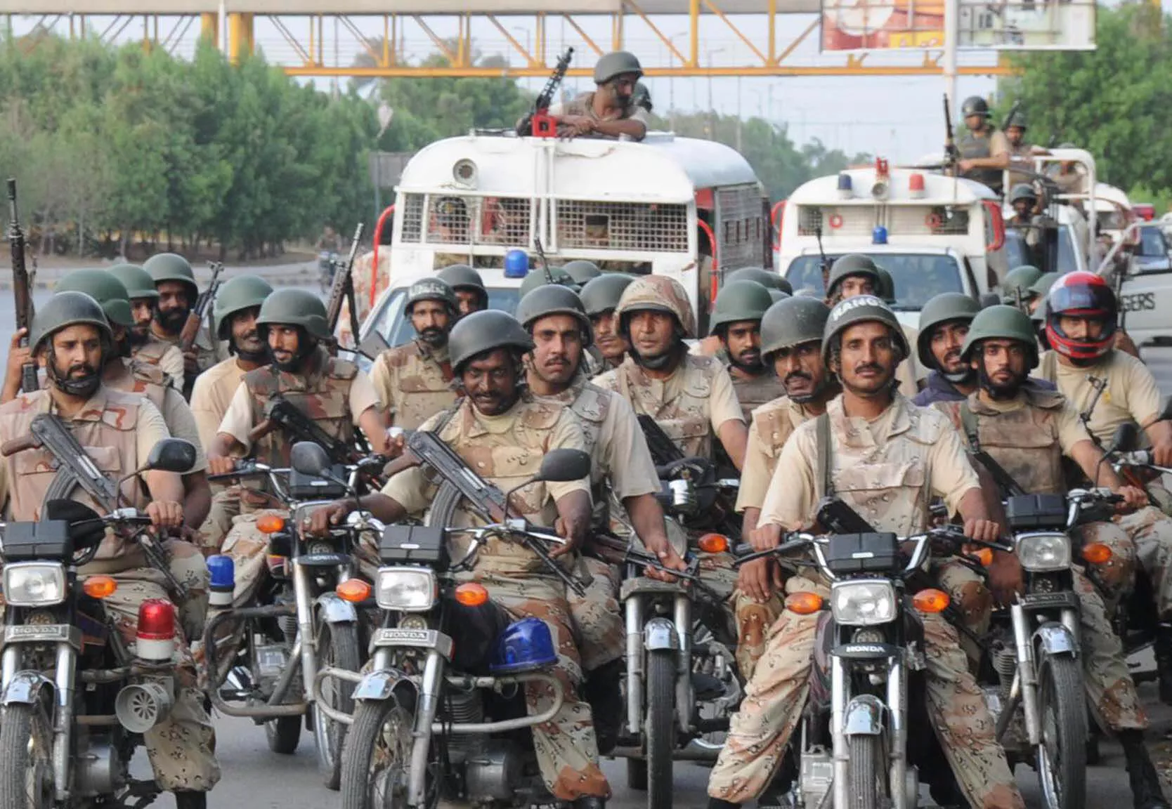 rangers unit moves to a target location for conducting search operations photo rashid ajmeri express rangers unit moves to a target location for conducting search operations photo rashid ajmeri express